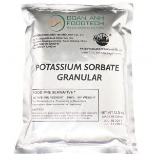 Phụ gia bảo quản Potassium Sorbate Granular