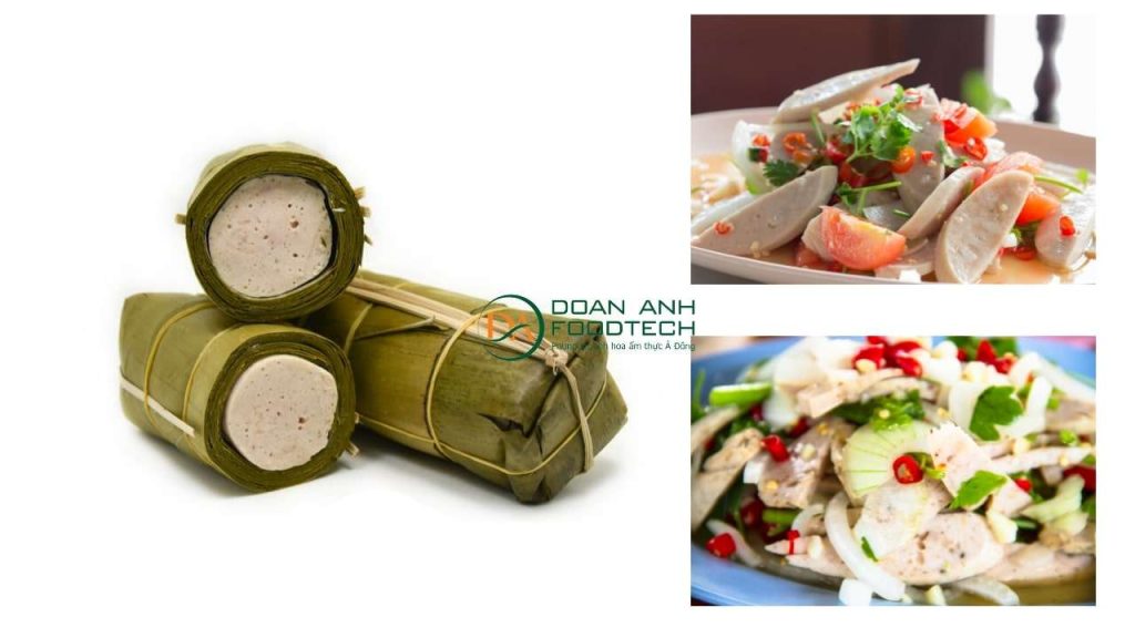 Phụ gia giòn dai cho chả lụa