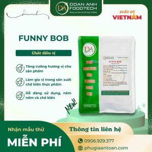 Funny Bob - Chất điều vị thay thế bột ngọt