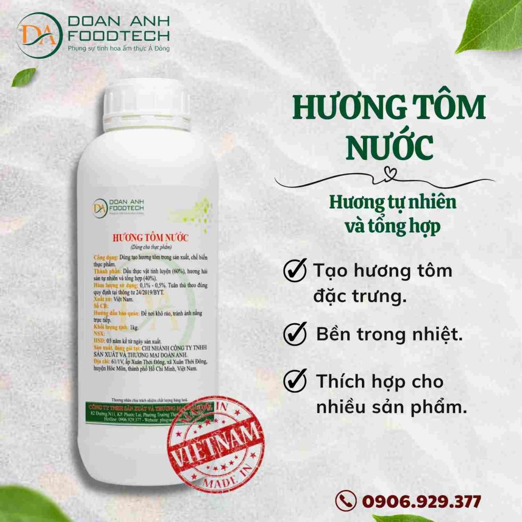 HƯƠNG TÔM NƯỚC