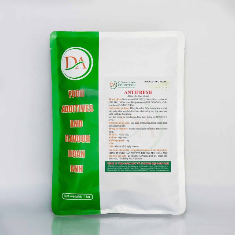 Kéo dài thời gian sử dụng, chống nấm mốc, chống nhớt, ổn định bề mặt sản phẩm, bảo quản hương vị, không bị ôi thiu, giảm sản phẩm bị tách nước, ổn định màu sắc trong chế biến thực phẩm