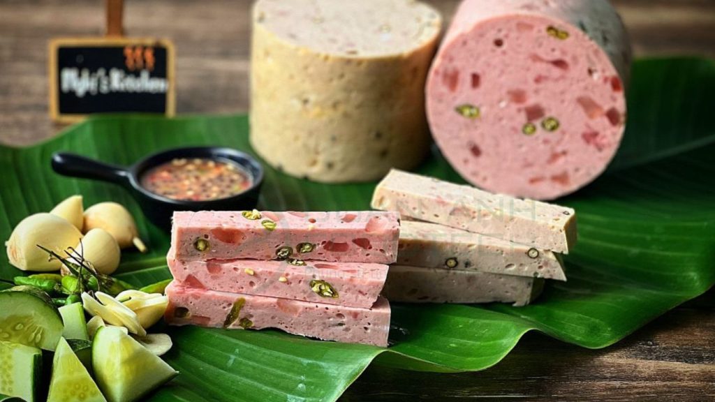 Hương thịt làm giò chả