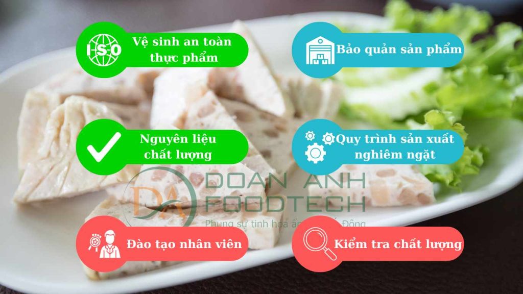 lưu ý cho cơ sở sản xuất giò chả