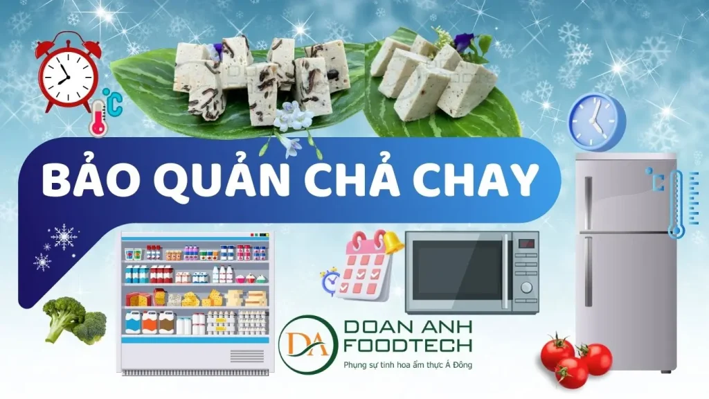 Bảo quản chả lụa chay