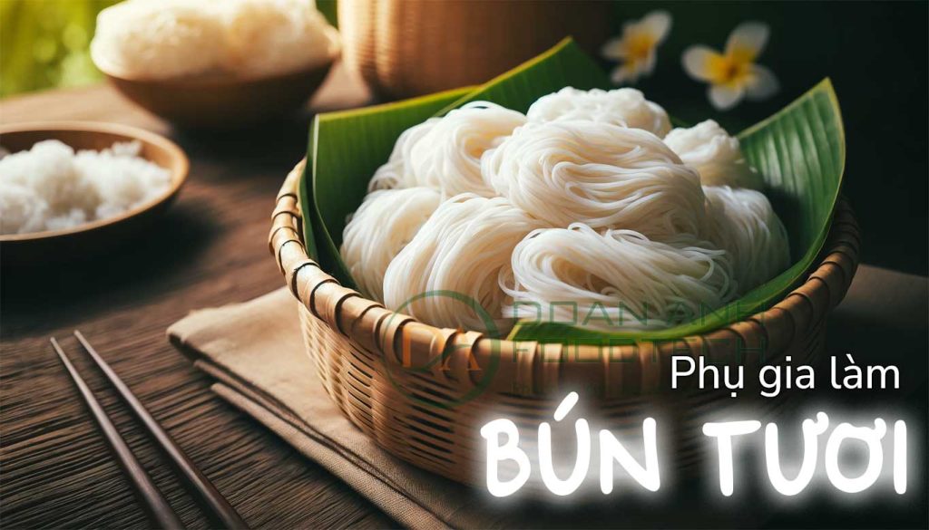 Phụ gia làm bún tươi