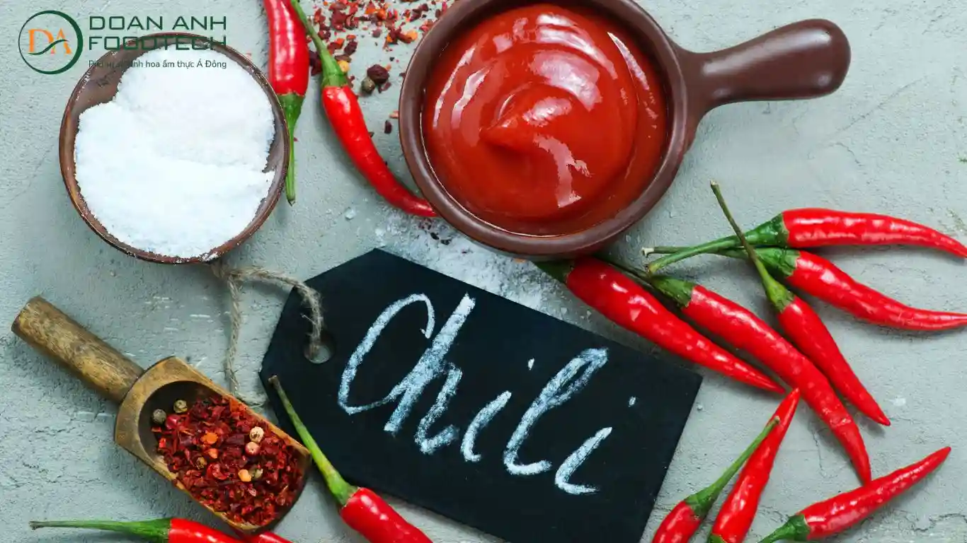 Phụ gia làm tương ớt