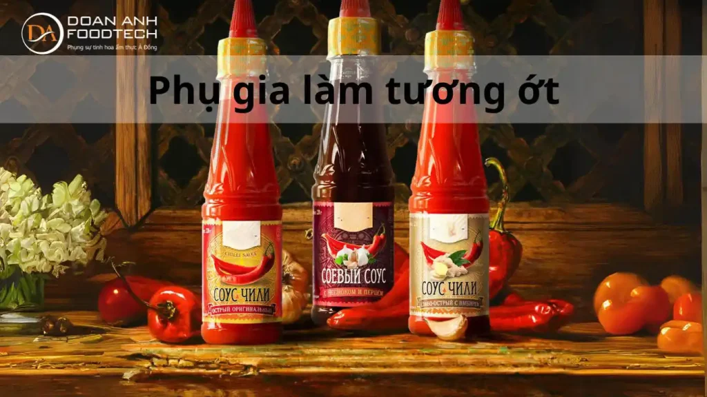 Phụ gia làm tương ớt