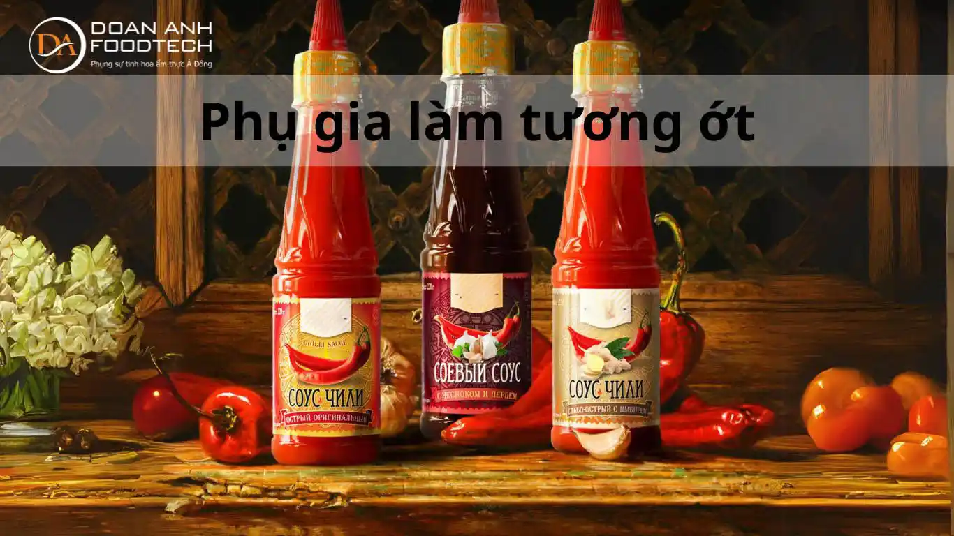 Phụ gia làm tương ớt