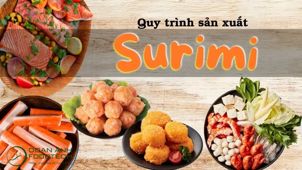 Quy trình sản xuất surimi