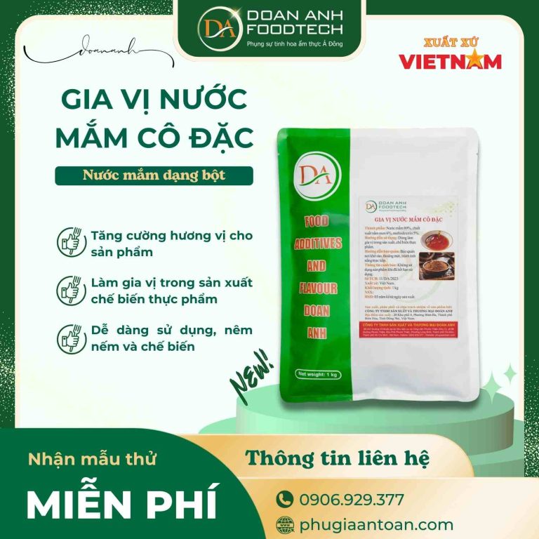Gia vị nước mắm cô đặc