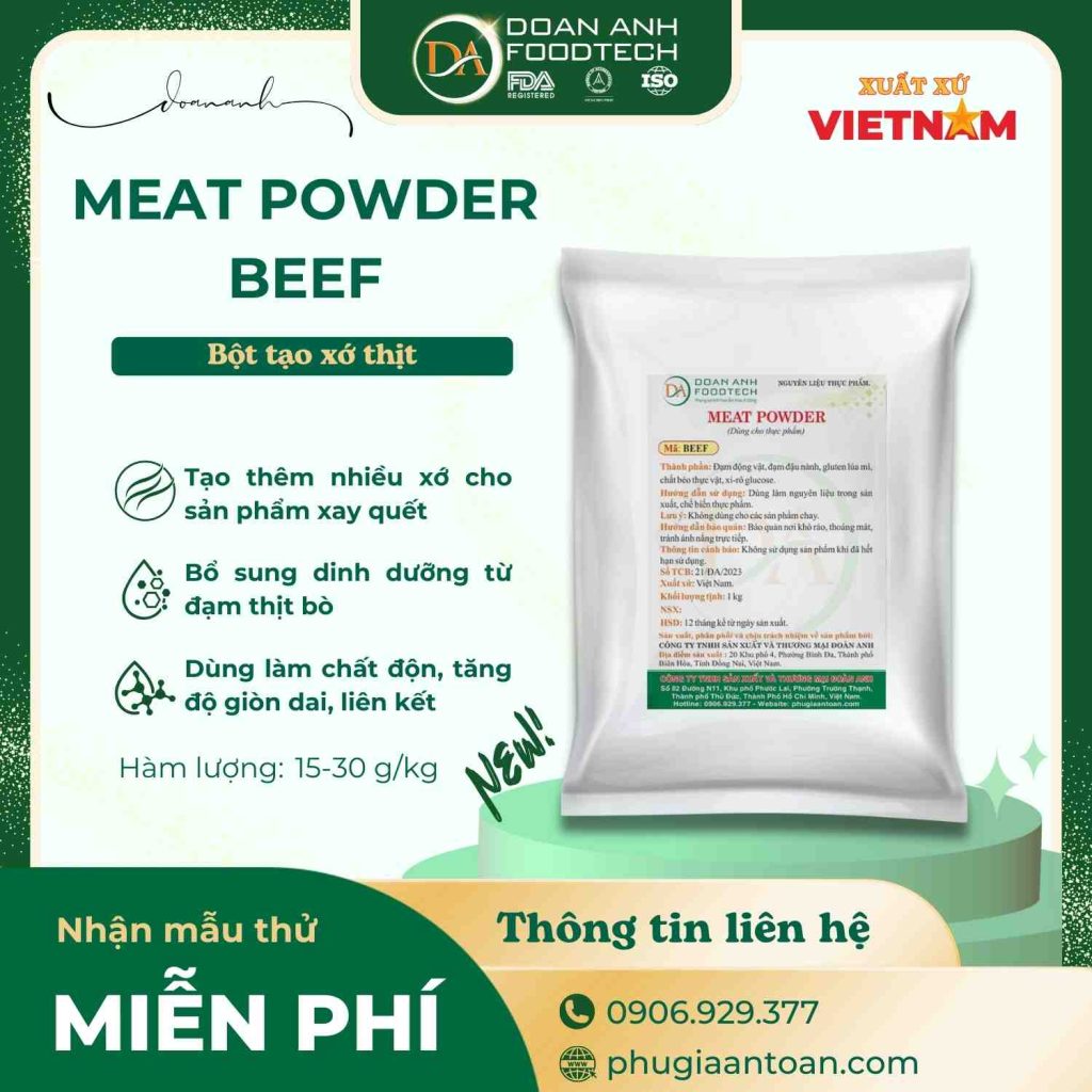 Meat Powder Beef - Bột tạo xớ thịt