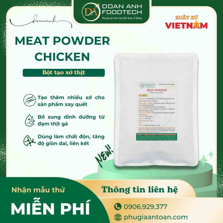 Meat Powder Chicken- Bột tạo xớ thịt