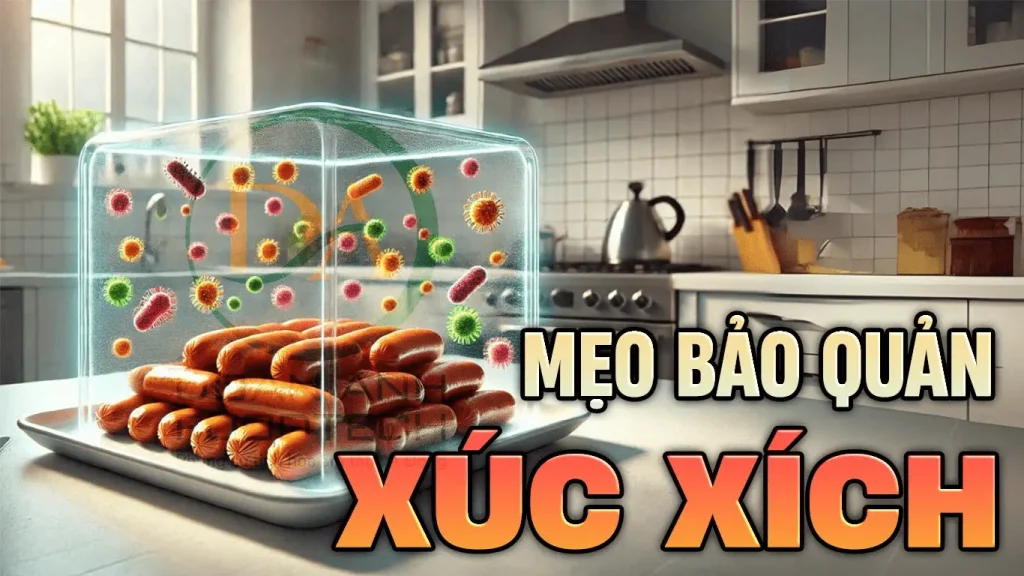 Mẹo bảo quản xúc xích