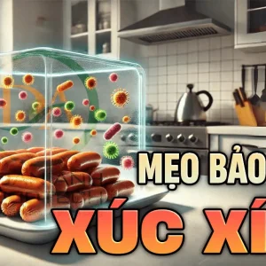 Mẹo bảo quản xúc xích: Bí quyết giữ trọn hương vị