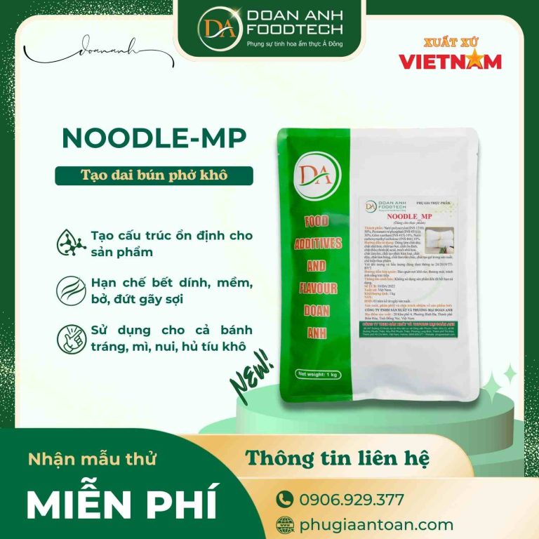 Noodle MP - Tạo dai bún phở khô