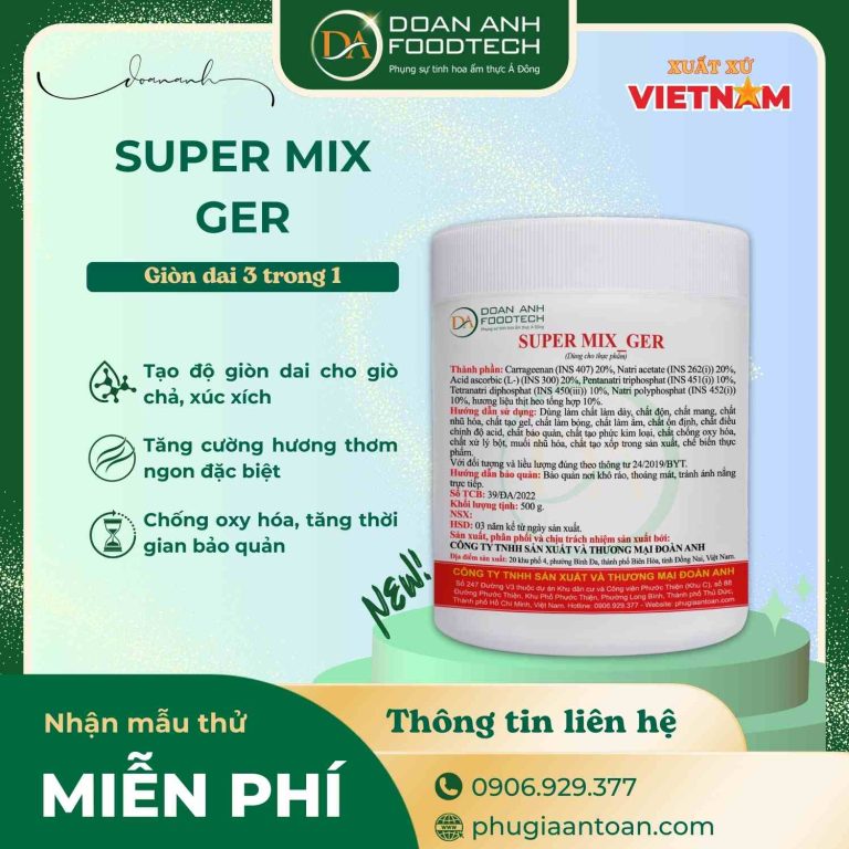 Super Mix Ger - Giòn dại 3 trong 1