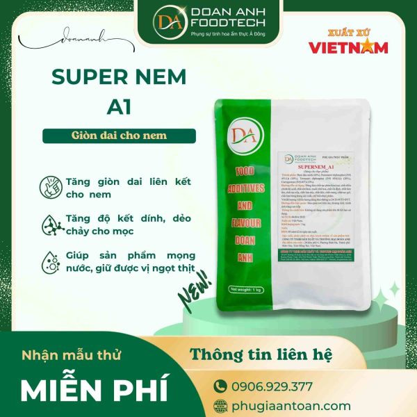 Super Nem A1 - Giòn dai cho nem