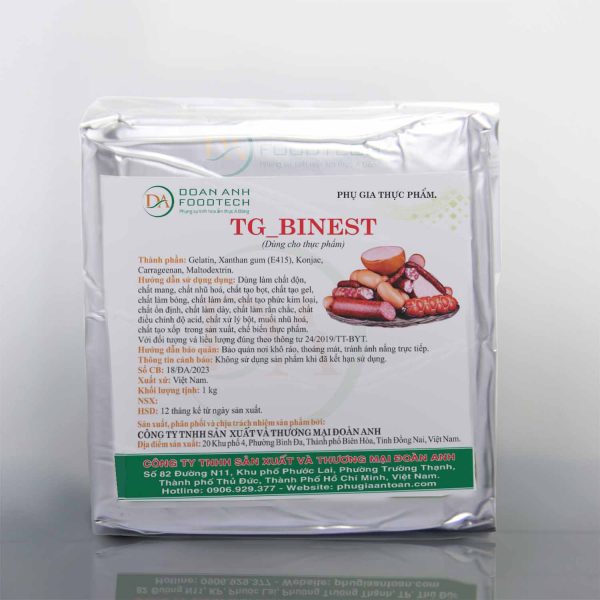 TG Binest – Siêu liên kết thay thế Transglutaminase