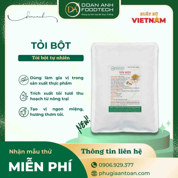 Tỏi bột tự nhiên