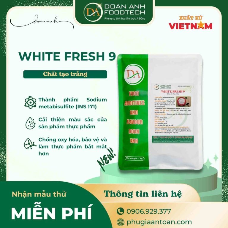 White Fresh 9 - Chất tạo trắng