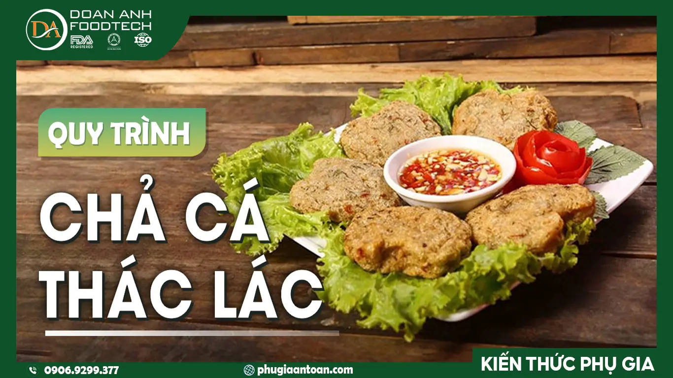 Quy trình Chả cá thác lác