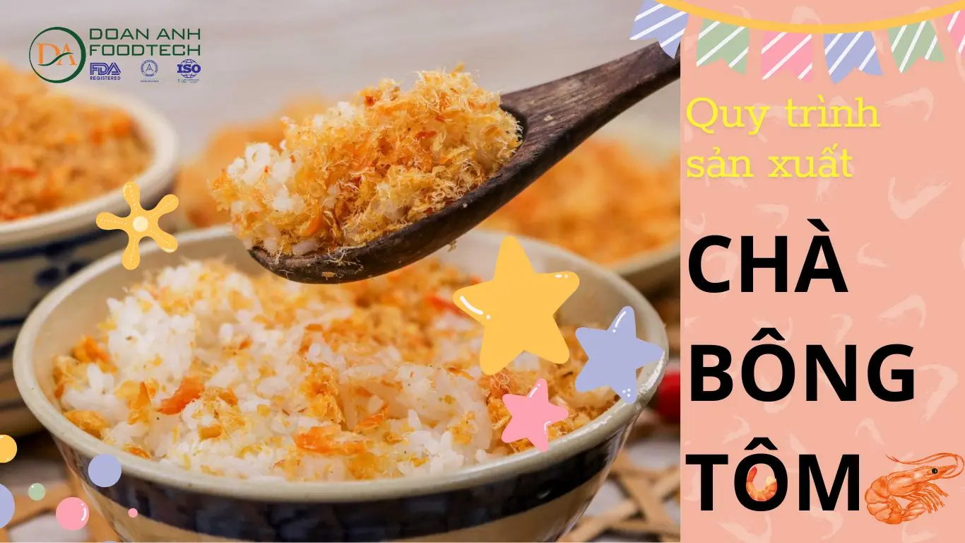 chà bông tôm