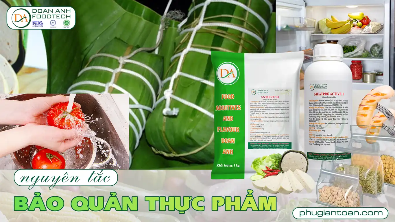 nguyên tắc bảo quản thực phẩm