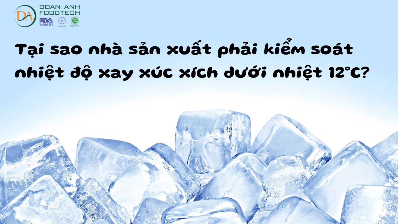 Nhiệt độ xay xúc xích lý tưởng