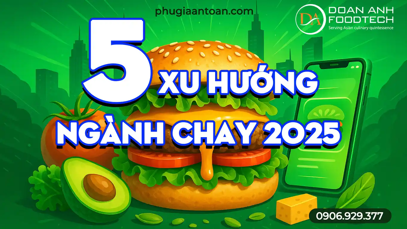 Xu hướng chay 2025