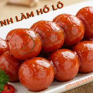 QUY TRÌNH LÀM XÚC XÍCH HỒ LÔ CHO XƯỞNG SẢN XUẤT