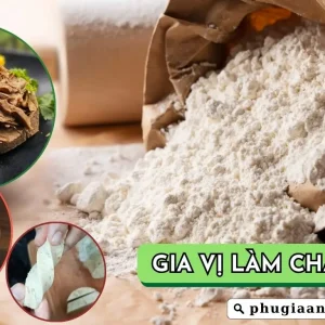 TÌM MUA GIA VỊ CHẢ CHAY TẠI TP. HCM: GIẢI PHÁP TOÀN DIỆN CHO NHÀ SẢN XUẤT