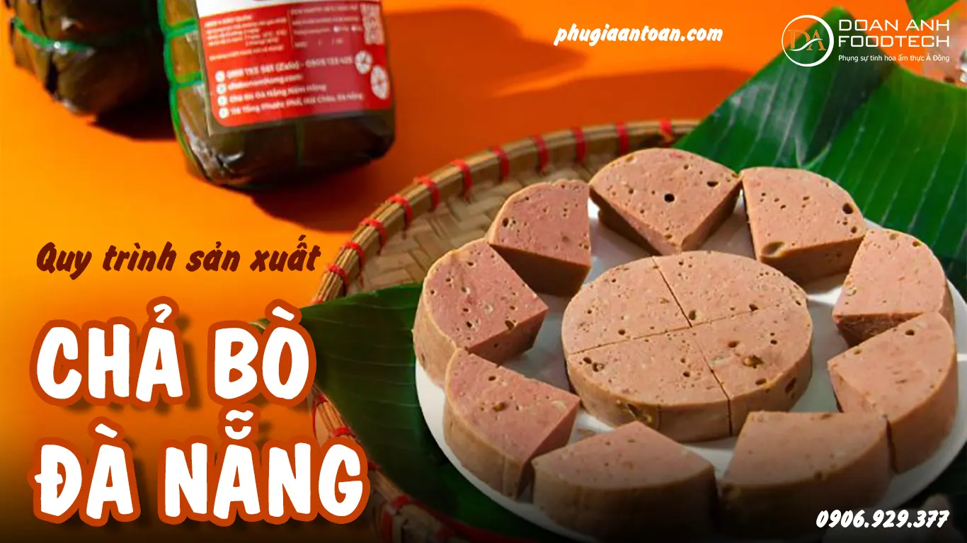 Quy trình chả bò Đà Nẵng
