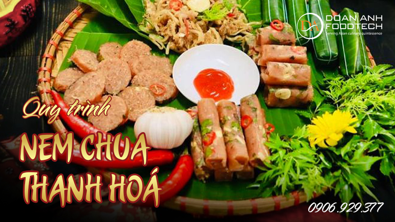 Quy trình sản xuất nem chua Thanh Hoá - banner