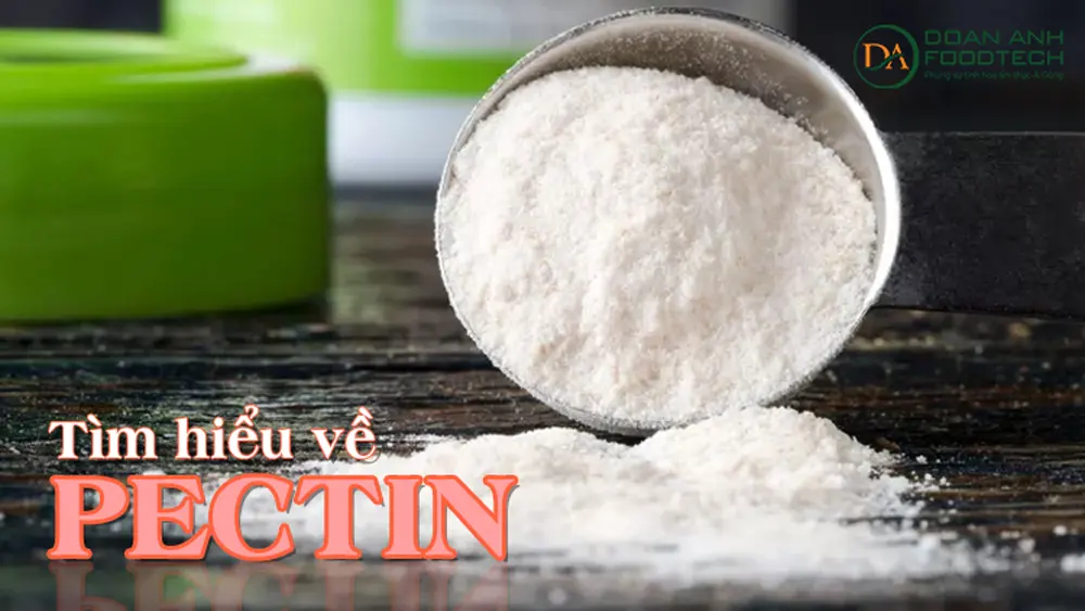 Tìm hiểu về phụ gia pectin