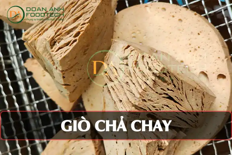 Công nghệ chế biến giò chả chay