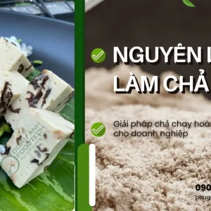 NGUYÊN LIỆU LÀM CHẢ LỤA CHAY – GIÒ LỤA CHAY TIẾT KIỆM