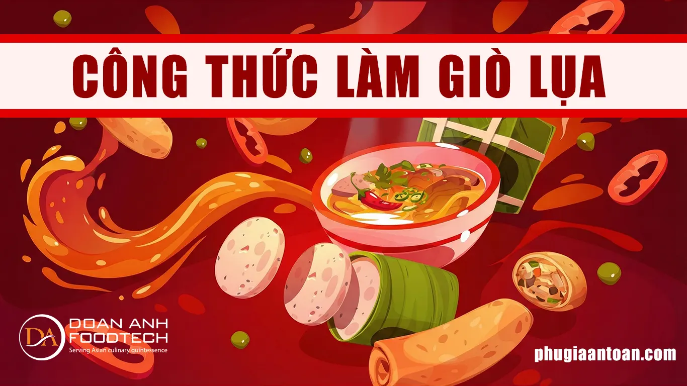 Công thức làm giò lụa chuẩn vị Bắc