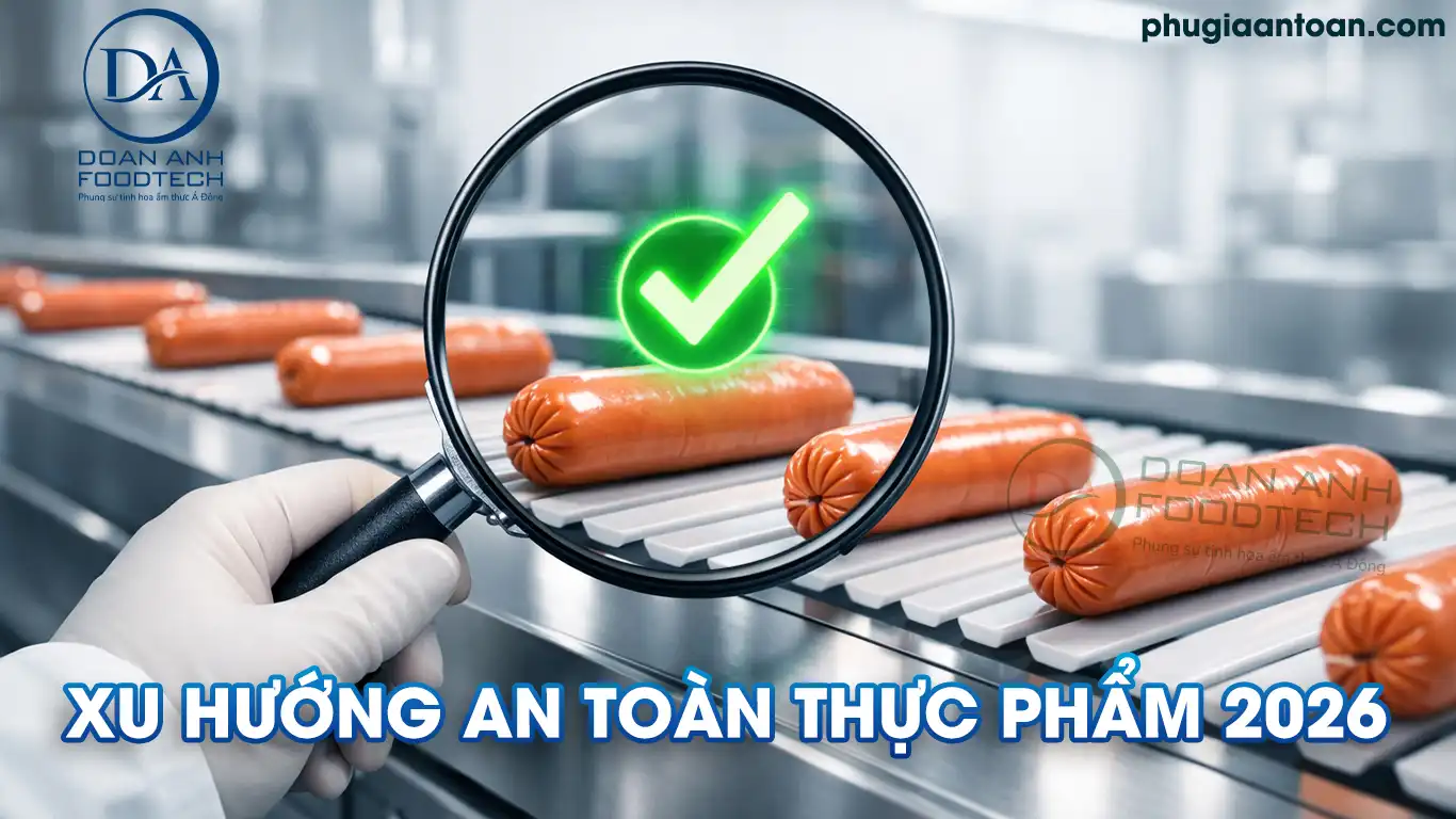 Xu hướng an toàn thực phẩm 2026
